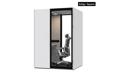 Urban M1³ "barrierefrei" – Arbeitsplatzbox für 1 Person - SoSilent Box