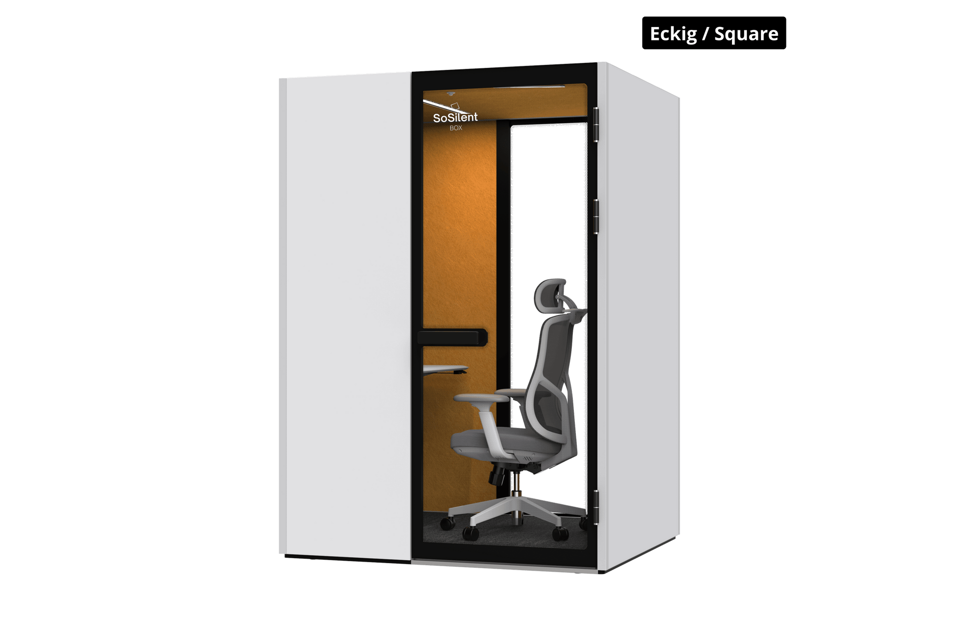 Urban M1³ "barrierefrei" – Arbeitsplatzbox für 1 Person - SoSilent Box