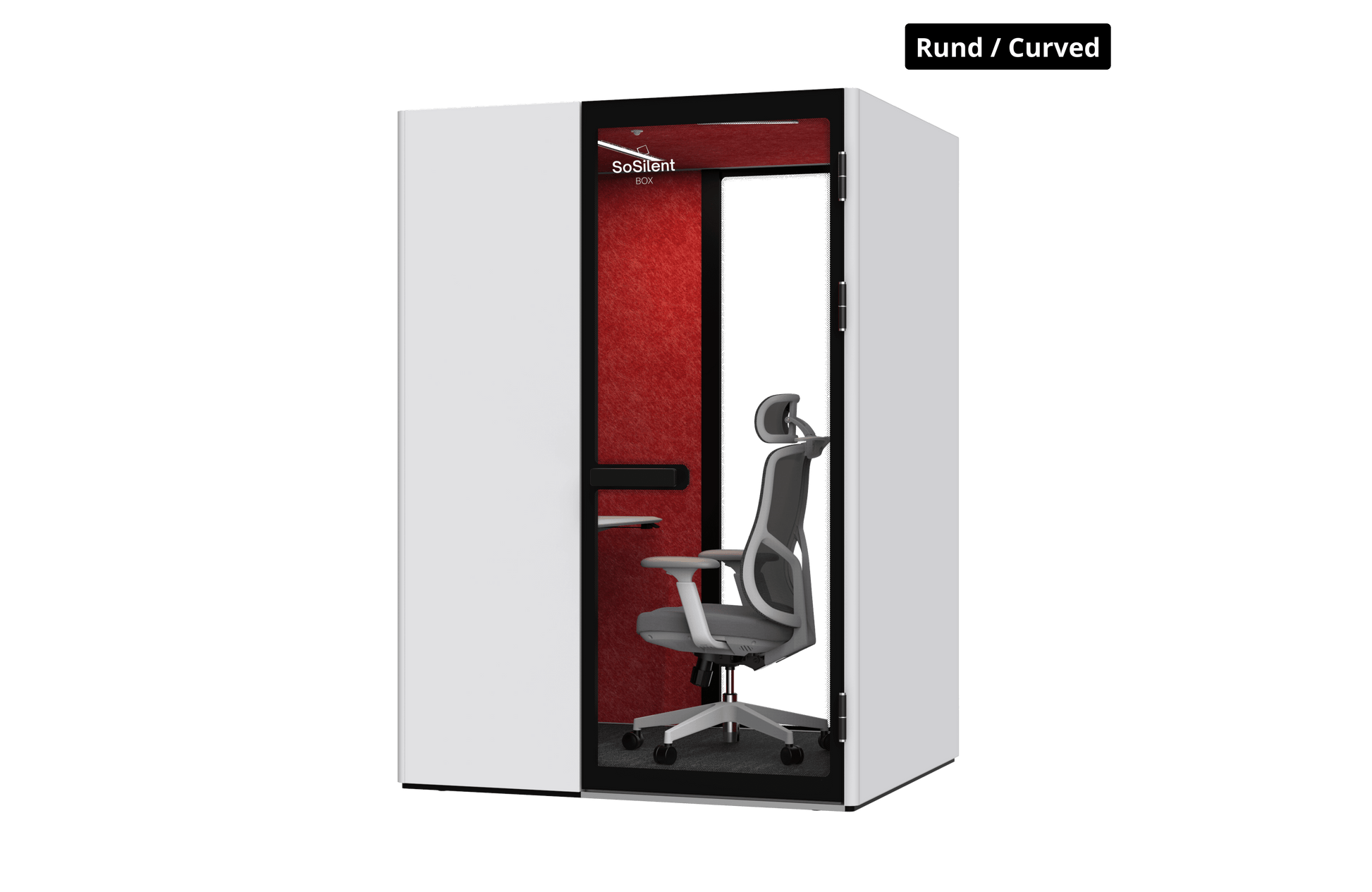 Urban M1³ "barrierefrei" – Arbeitsplatzbox für 1 Person - SoSilent Box