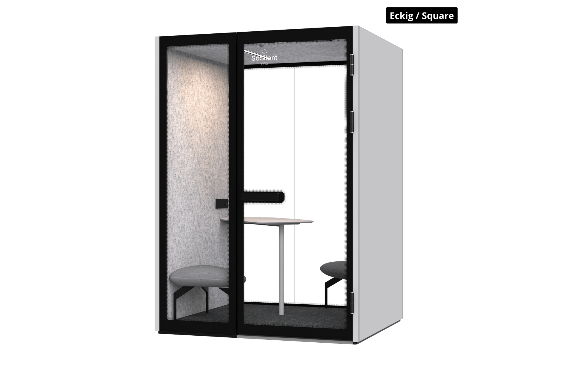 Urban M2³ – Meetingbox / Phonebox für 2 Personen - SoSilent Box
