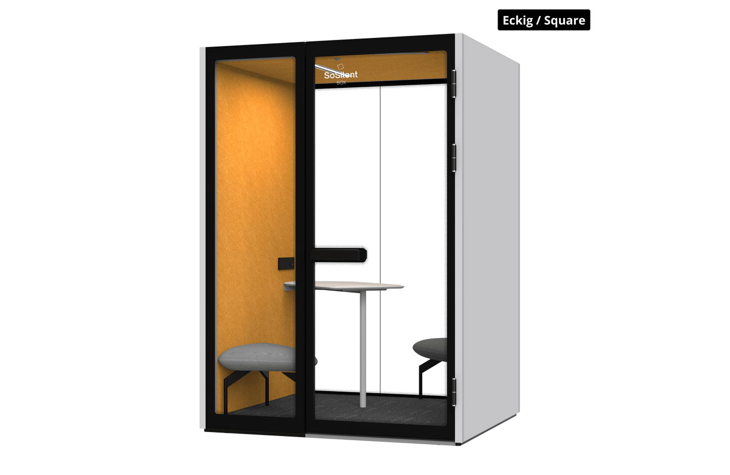 Urban M2³ – Meetingbox / Phonebox für 2 Personen - SoSilent Box