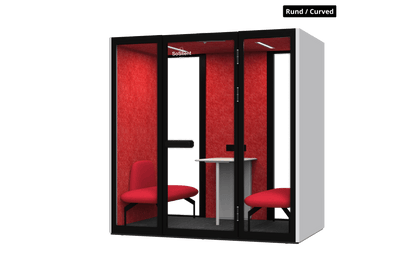 Urban M3³ – Arbeitsplatzbox für 2 Person - SoSilent Box