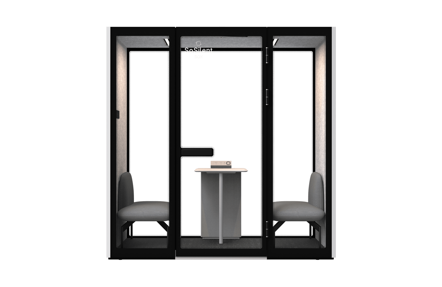 Urban M3³ – Arbeitsplatzbox für 2 Person - SoSilent Box