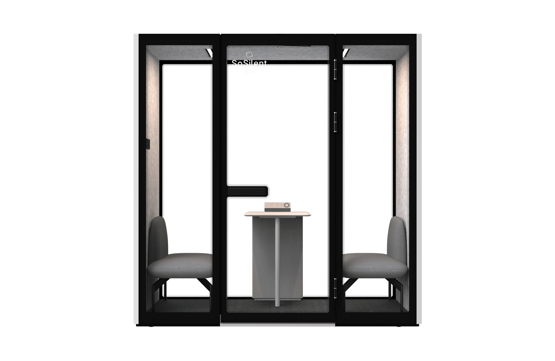 Urban M3³ – Arbeitsplatzbox für 2 Person - SoSilent Box