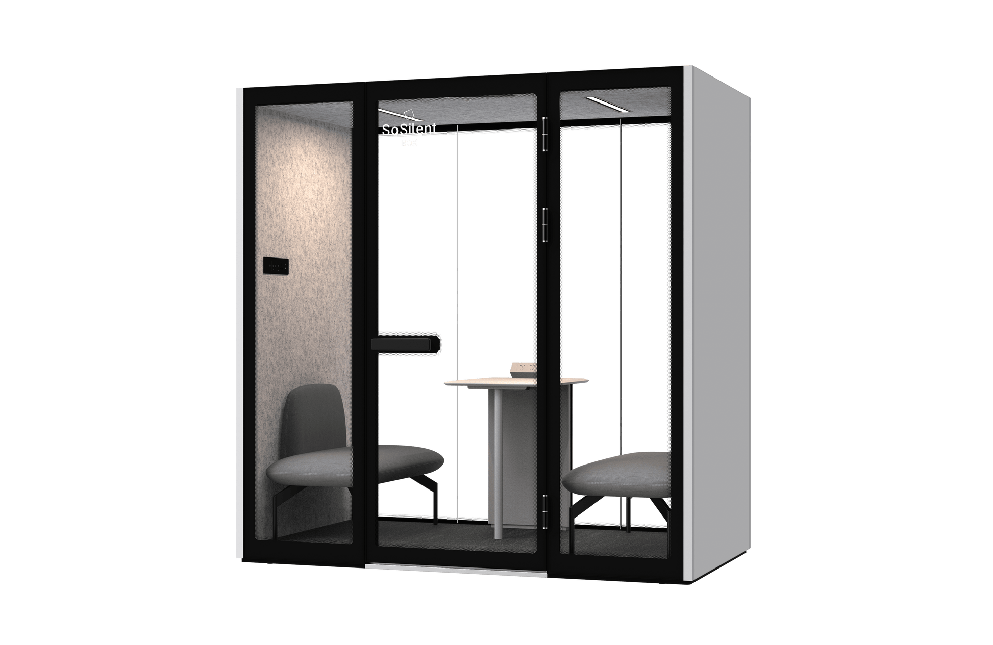 Urban M3³ – Arbeitsplatzbox für 2 Person - SoSilent Box