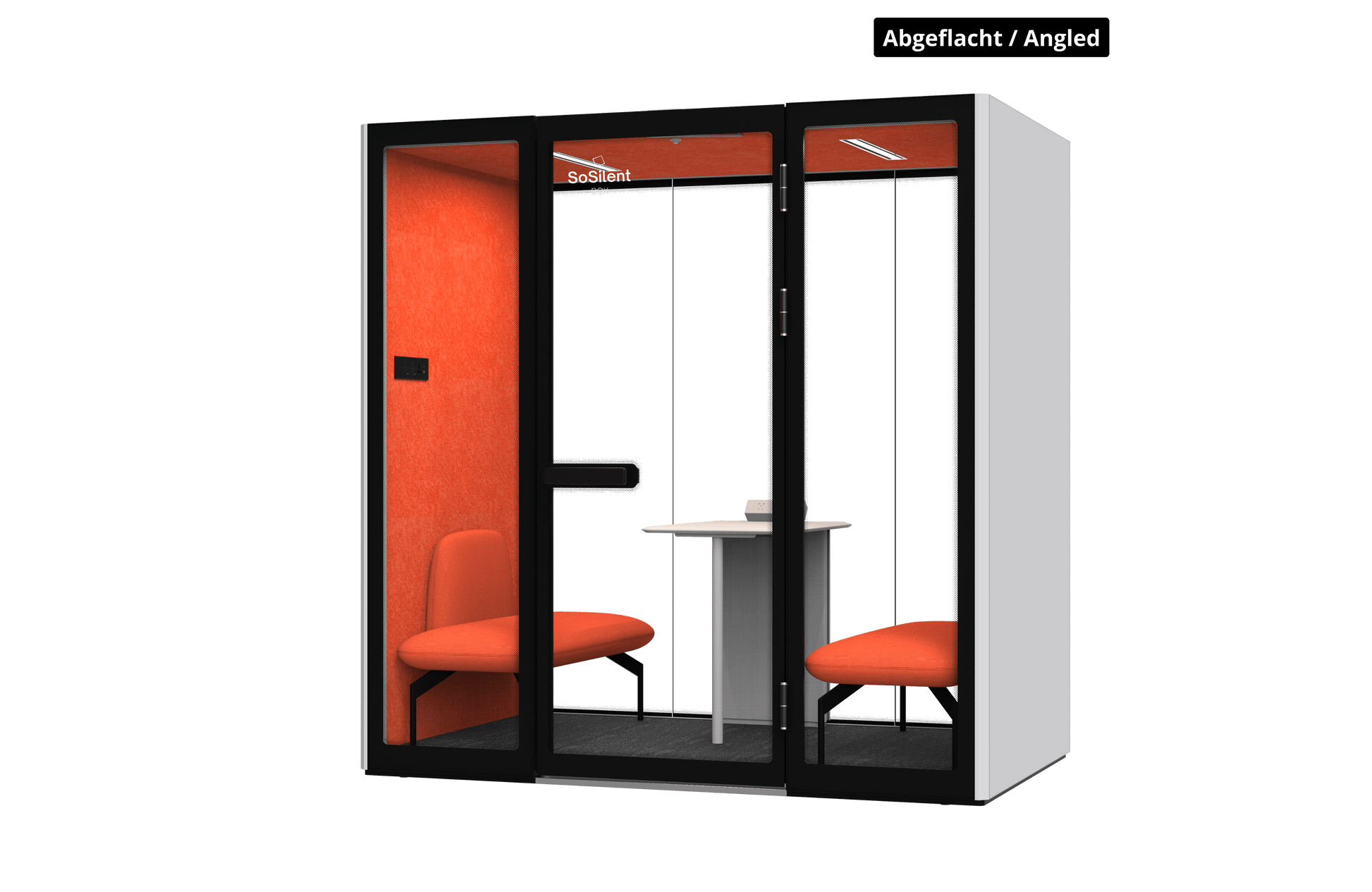 Urban M3³ – Arbeitsplatzbox für 2 Person - SoSilent Box