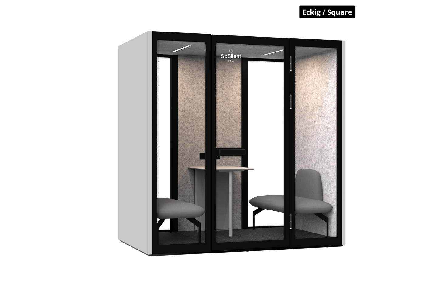 Urban M3³ – Arbeitsplatzbox für 2 Person - SoSilent Box