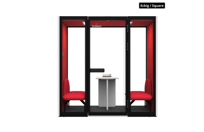 Urban M3³ – Arbeitsplatzbox für 2 Person - SoSilent Box