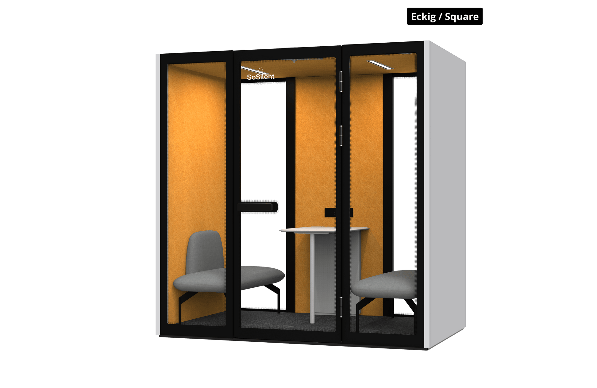 Urban M3³ – Arbeitsplatzbox für 2 Person - SoSilent Box