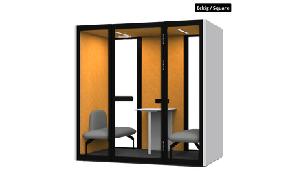 Urban M3³ – Arbeitsplatzbox für 2 Person - SoSilent Box