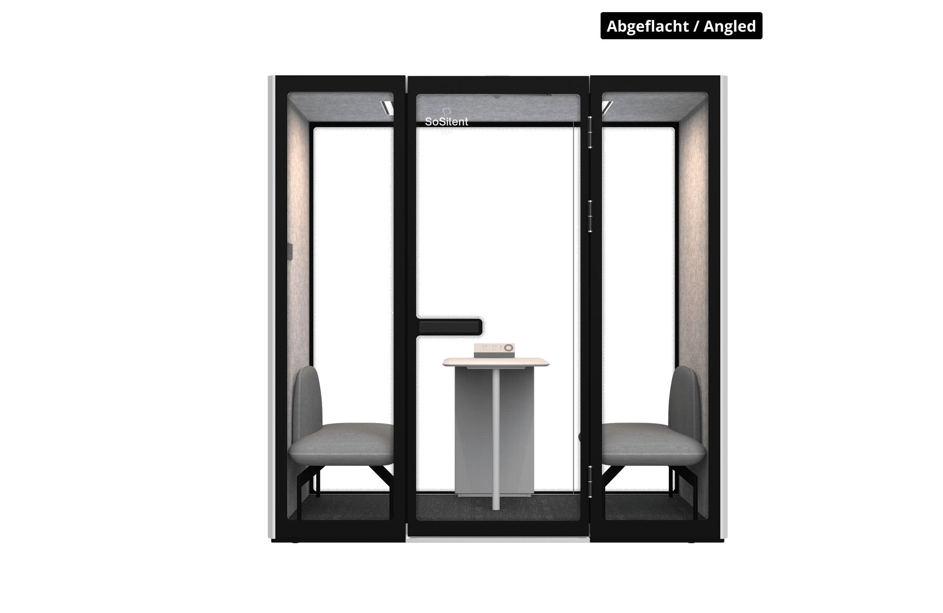 Urban M3³ – Arbeitsplatzbox für 2 Person - SoSilent Box