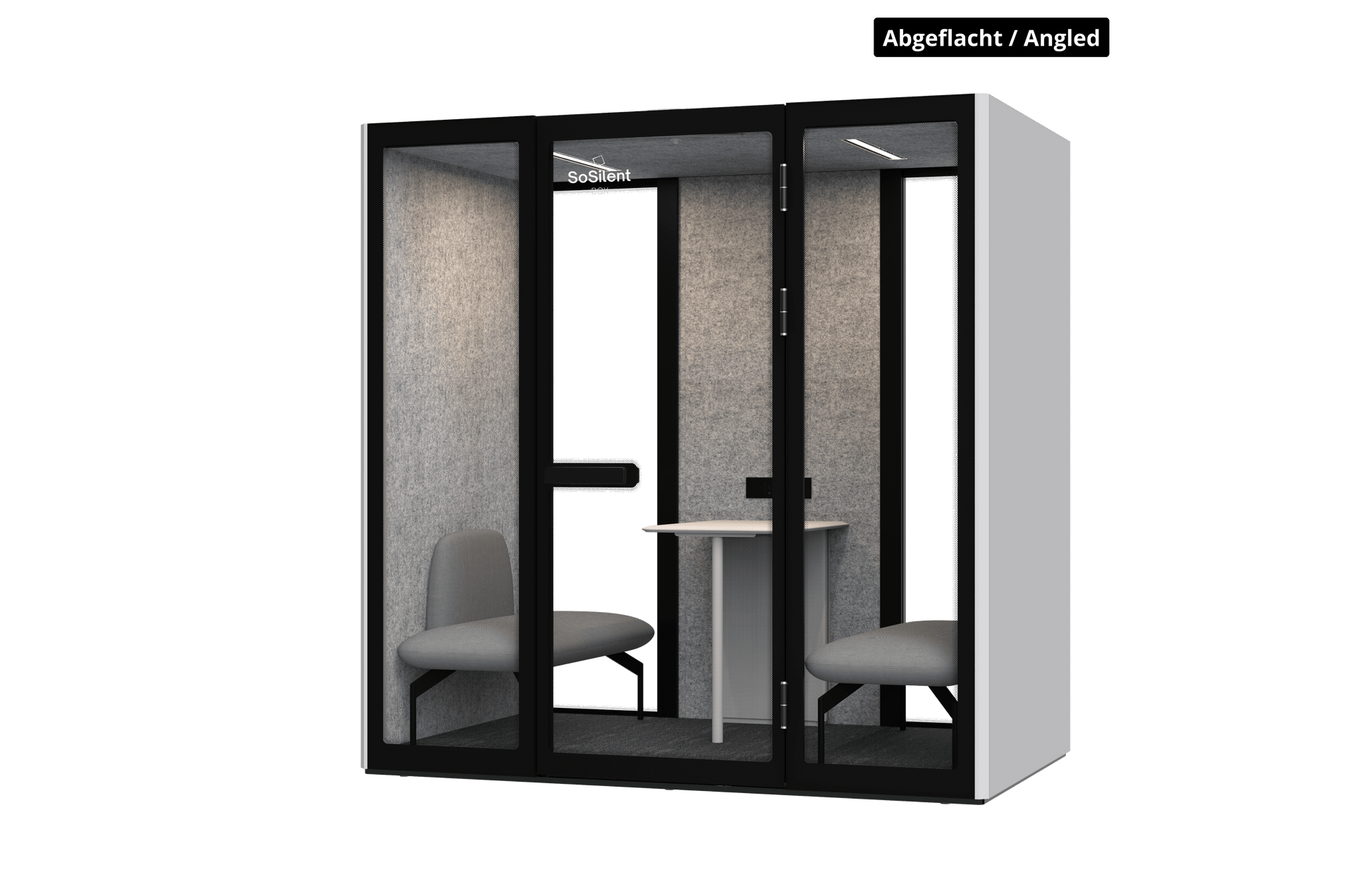 Urban M3³ – Arbeitsplatzbox für 2 Person - SoSilent Box