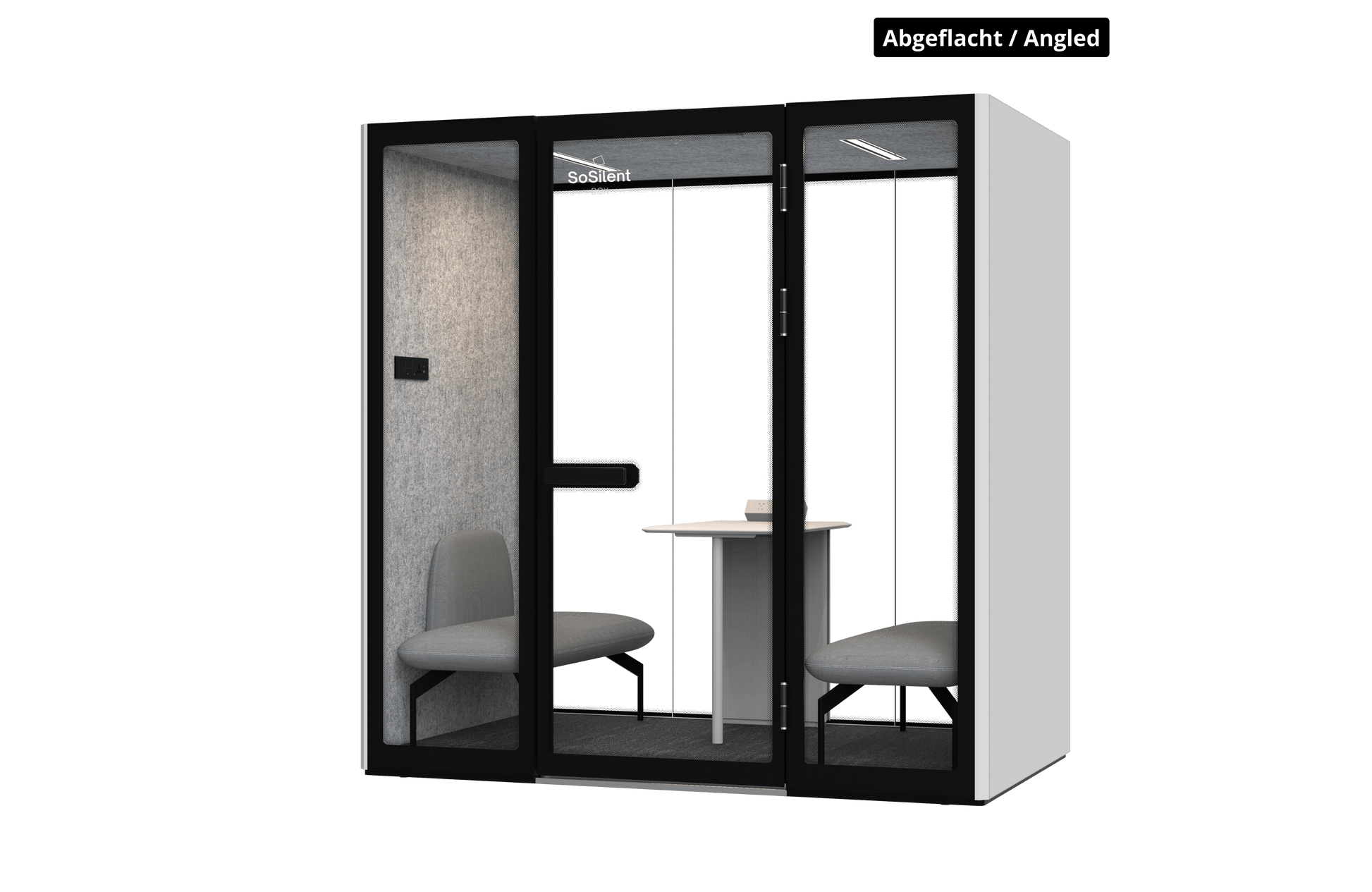 Urban M3³ – Arbeitsplatzbox für 2 Person - SoSilent Box