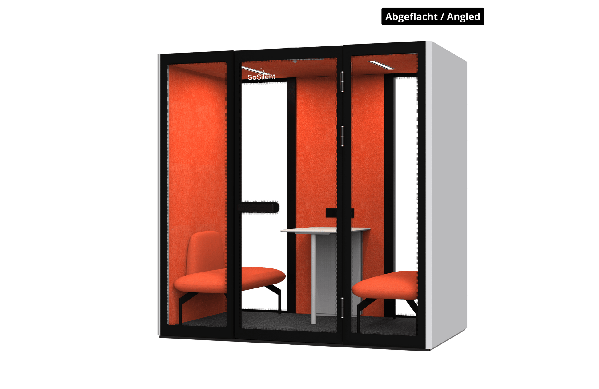 Urban M3³ – Arbeitsplatzbox für 2 Person - SoSilent Box