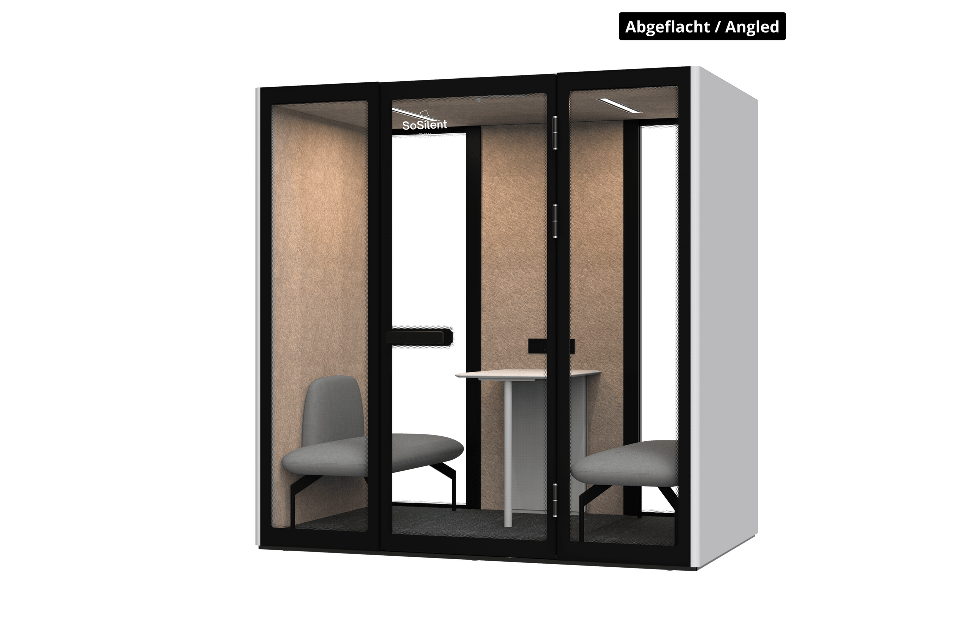 Urban M3³ – Arbeitsplatzbox für 2 Person - SoSilent Box