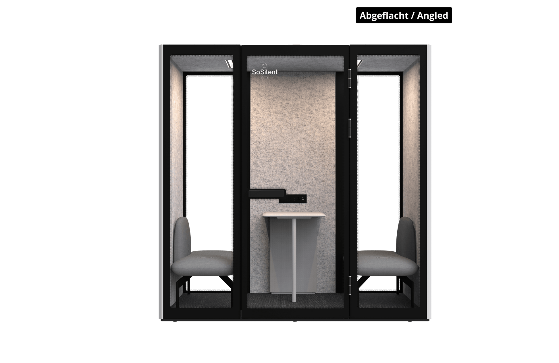 Urban M3³ – Arbeitsplatzbox für 2 Person - SoSilent Box
