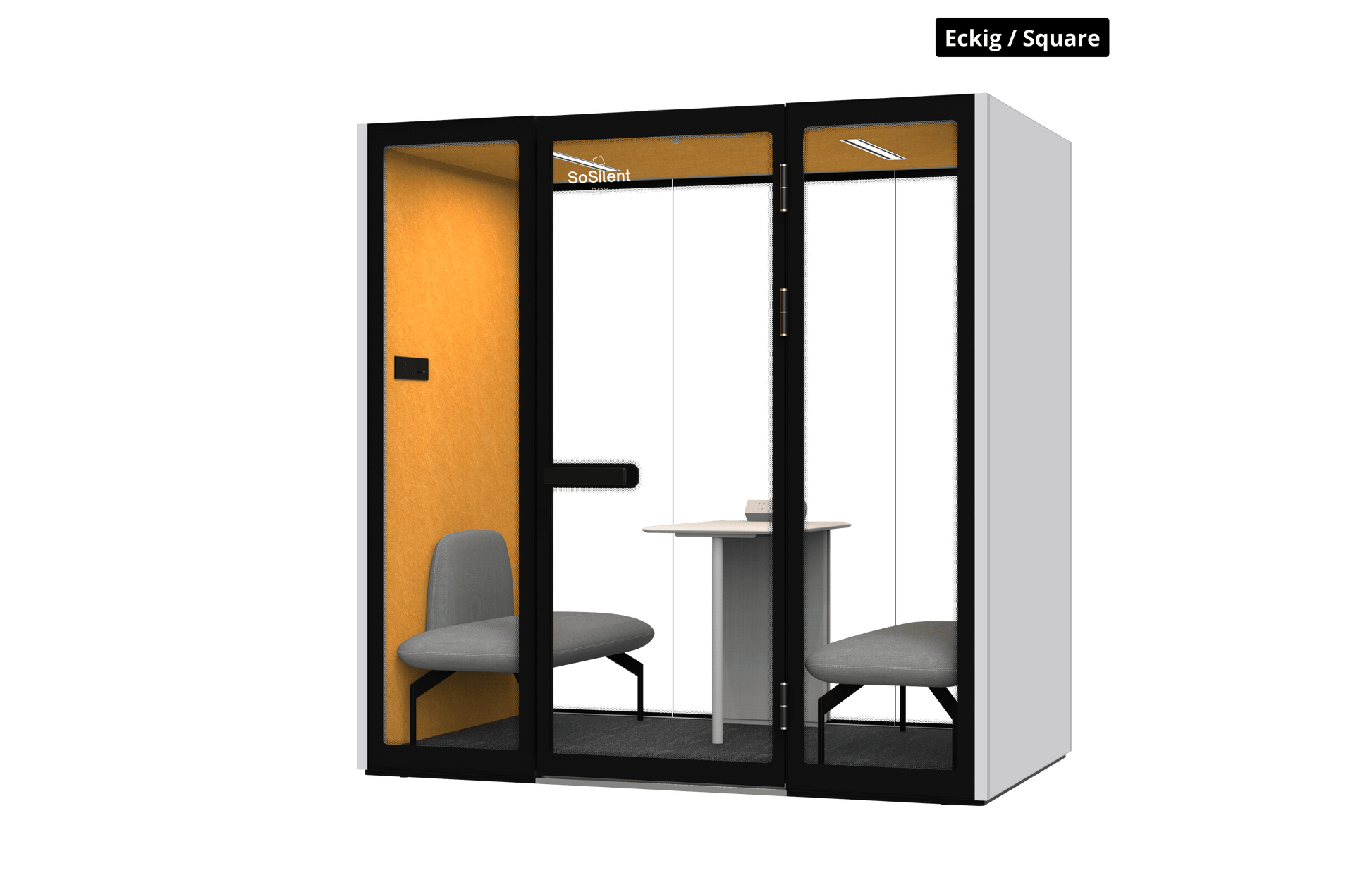 Urban M3³ – Arbeitsplatzbox für 2 Person - SoSilent Box