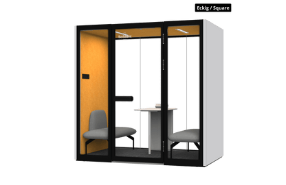 Urban M3³ – Arbeitsplatzbox für 2 Person - SoSilent Box