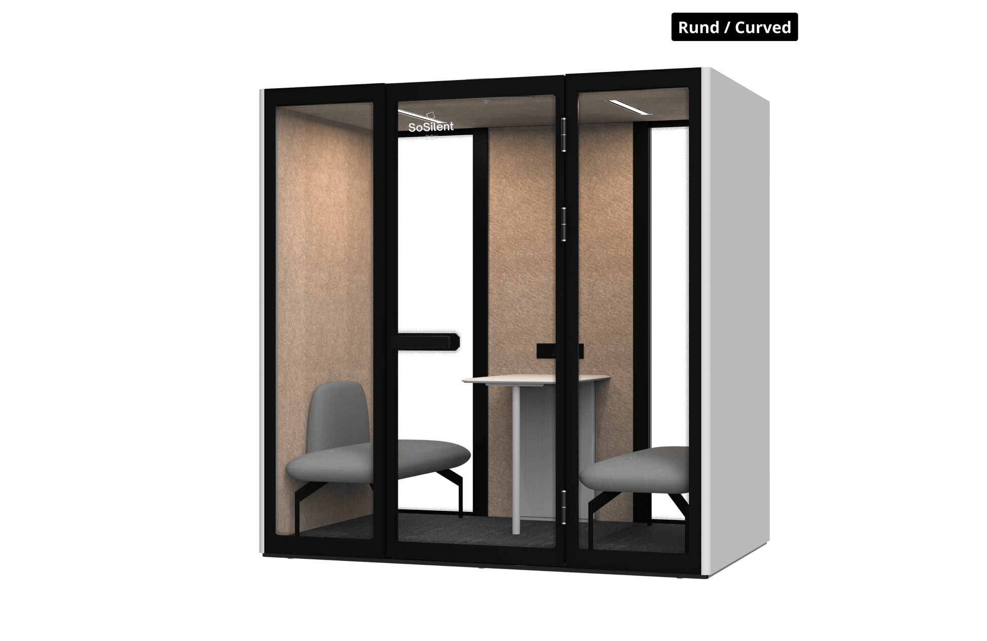 Urban M3³ – Arbeitsplatzbox für 2 Person - SoSilent Box