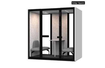 Urban M3³ – Arbeitsplatzbox für 2 Person - SoSilent Box