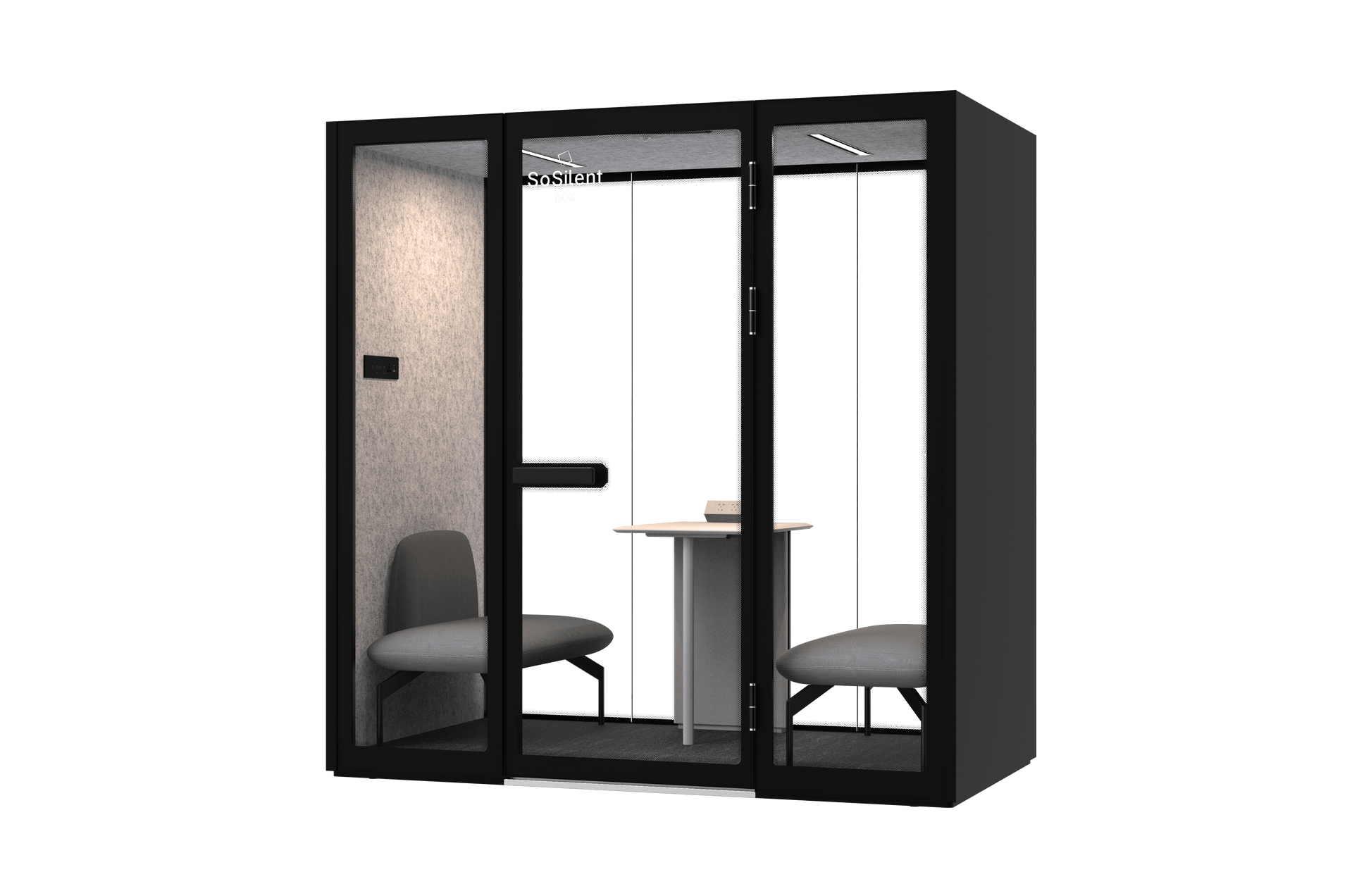 Urban M3³ – Arbeitsplatzbox für 2 Person - SoSilent Box