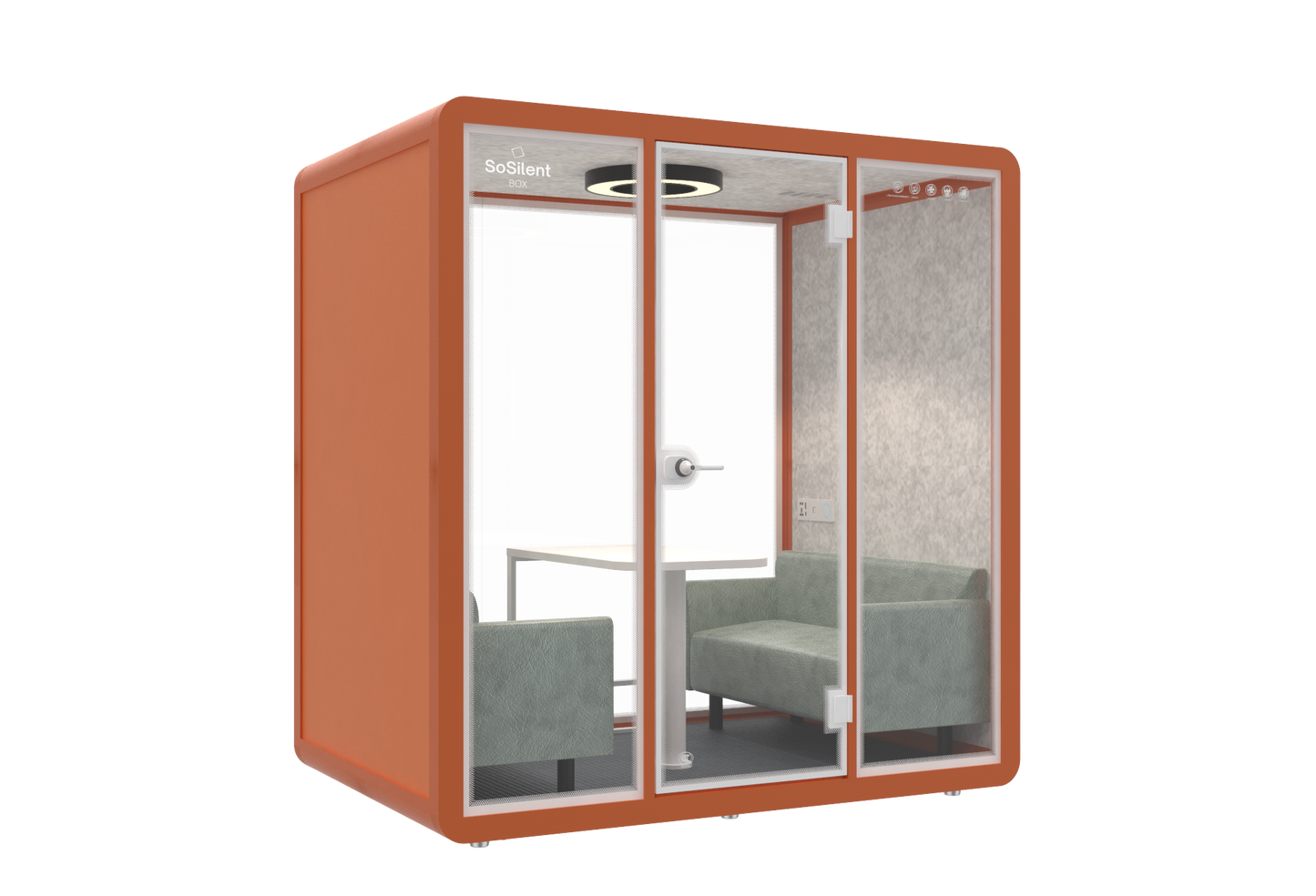 Meetingbox L1 - schallisolierte Telefonbox - Raum in Raum