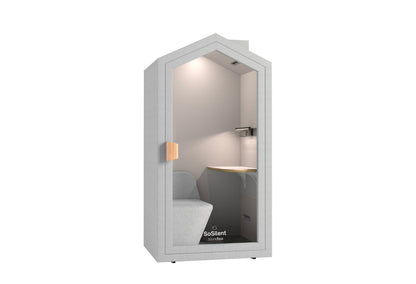 Meetingbox Home Silence Pod - schallisolierte Telefonbox - Home Office - SoSilent