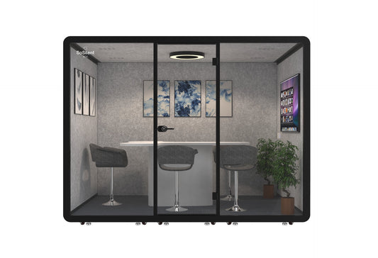 Meetingbox L3 - schallisolierte Telefonbox - Raum in Raum - SoSilent